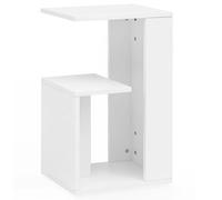 FineBuy Table d'appoint 35x30x61 cm Bois Blanche