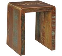 FineBuy Table d'appoint Bois Massif Mangue 45 x 55 x 40 cm Table Basse Salon | Bout de canapé est - Table de téléphone - Table en Bois Recyclé