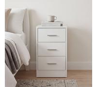 FineBuy Table de Chevet 37,5x68x35 cm Console de Nuit Moderne avec Tiroir Design