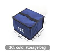 Finecolour-Sac De Rangement En Toile Bleu Marine Pour Marqueurs Artistiques,Sac À Stylo À Fermeture Éclair De Grande Capacité,Peut Contenir 36 Pièces,48 Pièces,60 Pièces,72 Pièces,120 - Type 168 Bag