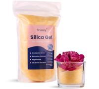 Fineely® BLOOMDRY Gel de silice 1 à 5 kg avec indicateur - Gel de silice pour séchage des fleurs - Déshydratant pour fleurs et plantes - Gel de silice réutilisable - Absorbeur d'humidité