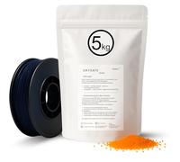 Fineely® Gel de silice - 5 kg de granulés (2-5 mm) - Gel de silice orange pour absorber l'humidité - Change de couleur au vert - Régénérable au four - Réutilisable - Idéal pour voiture, armoires et