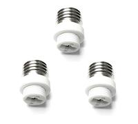 Fineled E27 vers G9 Base de support de lampe convertisseur adaptateur de douille d'ampoule LED Adaptateur convertisseur, 3Pack