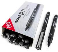 Fineliner Drawing Pen - Black - 0.03 Mm - Box Of 12