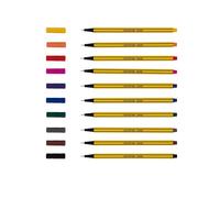 FINELINER LEVIATAN D400 set de 10 couleurs différentes