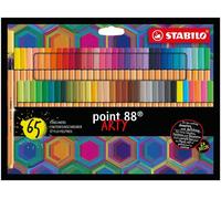 STABILO Point 88 ARTY stylo fin Multicolore 65 pièce(s)