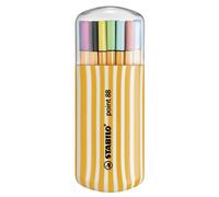 Fineliner - STABILO point 88 - Zebrui Case - 20 pcs - Assorted Colours Pack of 2