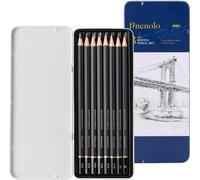 Finelino A "8 sketching pencil set - Un outil de précision pour les artistes ! Idéal pour les dessins techniques et les projets créatifs. Découvrez le pouvoir de la créativité avec nos crayons !