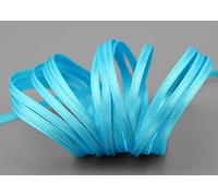 finemark 50 m x 3 mm Ruban Satin Bleu Ciel Turquoise Ruban Double Face en Satin sans Fil Doux et Brillant Ruban Cadeau Décoration Ruban Double Face Ruban Décoratif Cordon Artisanat