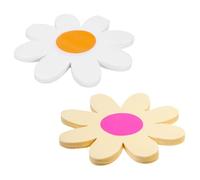 finemark Lot de 40 serviettes en papier pour décoration de printemps, d'anniversaire, de baptême, de fête d'été, blanches et jaunes