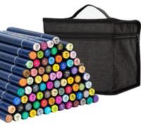 Finenolo marqueurs artistiques double face 80 couleurs