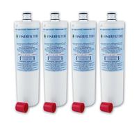 Finerfilters FF-87 Lot de 4 filtres à eau pour réfrigérateur compatibles avec Bosch, Siemens, Neff CS-52/CS-452