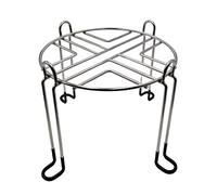 Finerfilters Grand support en acier inoxydable pour système de filtre à eau par gravité britannique Berkefeld - 20,3 cm de haut, 270 mm de largeur adapté pour système de 12 L