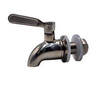 Finerfilters Robinet en acier inoxydable - Compatible avec les systèmes de filtre à eau British Berkefeld, Berkey et autres systèmes de filtre à eau, distributeurs de boissons, citernes d'eau