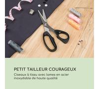 Finesse Ciseaux de tailleur extra tranchants longue durée de vie avec étui