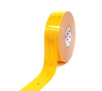 Finest Folia 3M Scotchlite 983 Film réfléchissant pour marquage de contour Largeur 50 mm bande ruban adhesive pour véhicules camion remorque (15 m, Jaune 71)