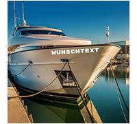 Finest Folia Autocollant pour bateau, yacht, moteur, rame, sport, jetski, nom de bateau