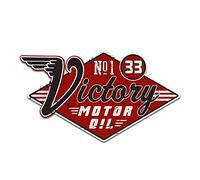 Finest-Folia Autocollant rétro Vintage Old School Ace Cult Rockabilly (R147-2 Victory)