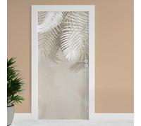 Finest Folia Autocollant TF02 pour porte, salon, chambre d'enfant, cuisine, salle de bain, 90 x 200 cm, motif de palmiers