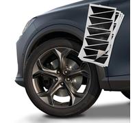 Finest Folia Autocollants pour jantes compatibles avec Cupra Formentor - Kit complet de films autocollants pour jante de voiture - Résistant aux intempéries (noir brillant, K107 Formentor)