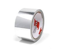 Finest Folia Bandes adhesives décoratives pour auto voiture moto bateau modélisme nombreux coloris longueur 10m ruban adhésif (Chrome Argent, 50mm)