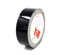 Finest Folia Bandes adhesives décoratives pour auto voiture moto bateau modélisme nombreux coloris longueur 10m ruban adhésif (Noir brillant, 30mm)