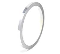 Finest Folia Bandes adhesives décoratives pour auto voiture moto bateau modélisme nombreux coloris longueur 10m ruban adhésif (Chrome Argent, 5mm)