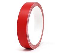Finest Folia Bandes adhesives décoratives pour auto voiture moto bateau modélisme nombreux coloris longueur 10m ruban adhésif (Rouge mat, 20mm)