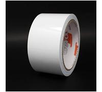 Finest Folia Bandes adhesives décoratives pour auto voiture moto bateau modélisme nombreux coloris longueur 10m ruban adhésif (Blanc brillant, 50mm)