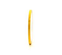 Finest Folia Bandes adhesives décoratives pour auto voiture moto bateau modélisme nombreux coloris longueur 10m ruban adhésif (Jaune, 6mm)