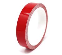 Finest Folia Bandes adhesives décoratives pour auto voiture moto bateau modélisme nombreux coloris longueur 10m ruban adhésif (Rouge, 20mm)