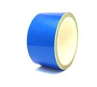 Finest Folia Bandes adhesives décoratives pour auto voiture moto bateau modélisme nombreux coloris longueur 10m ruban adhésif (Bleu réfléchissant, 30mm)