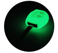 Finest-Folia Coque de protection en silicone pour e voiture à 2 boutons (phosphorescent)