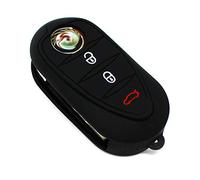 Finest-Folia - Coque en silicone pour e voiture à 3 boutons - Noir