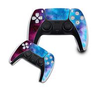 Finest Folia, Design Cover R140, film de protection autocollant en vinyle, anti-rayures, compatible avec PS5, pour boîtier de manette de console de jeux (jeu de manette, n° 32, galaxie)