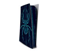 Finest Folia, Design Cover RX040, film de protection autocollant en vinyle, anti-rayures, compatible avec PS5, pour boîtier de console de jeux (édition disque, n° 20, araignée)