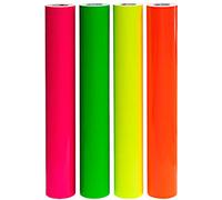 Finest Folia Film adhésif pour traceur 6510 Fluorescent Autocollant Fluorescent Adhésif (Vert fluo 69, 300 x 31 cm)