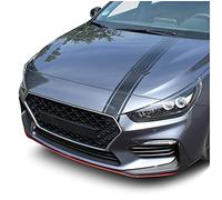 Finest Folia Film pour capot décor pour capot autocollant Adhésif enroulement de voiture Accessoire de voiture Design autocollant Ajustement parfait D020 (3M 2080 Noir brillant)