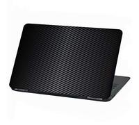 Finest Folia Film Universel pour Ordinateur Portable Design Cover: Abstrait Housse de Protection Autocollant en Vinyle Skin Sticker adhésif (13-14″, Lp25 Noir Carbone)