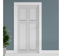 Finest Folia films autocollants pour porte 90 x 200 cm Pour salon, chambre d'enfant, cuisine, salle de bains, adhésif TF01 (51 Stuc Porte 10)