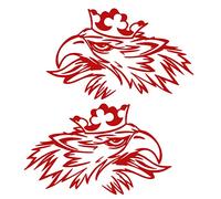 Finest Folia Greif K075 Set d'autocollants décoratifs (gauche et droite) pour camion - Rouge carmin