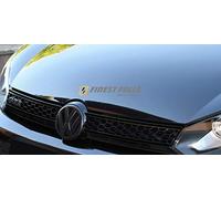 Finest Folia Lot de 6 bandes autocollantes pour calandre Ajustement parfait (K001 noir)