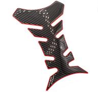 Finest-Folia MR013 Protège-réservoir en gel pour moto 3D Carbone brillant universel