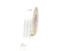 Finest Folia Scotchlite 3M 983 Film réfléchissant pour marquage de contour Largeur 50 mm bande ruban adhesive pour véhicules camion remorque (50 m, Blanc 10)