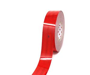 Finest Folia Scotchlite 3M 983 Film réfléchissant pour marquage de contour Largeur 50 mm bande ruban adhesive pour véhicules camion remorque (3 m, Rouge 72)