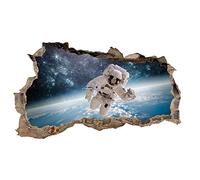 Finest Folia Sticker mural, 3D, pour chambre à coucher ou salon, motif de villes et paysage, h x l : 60 x 100 cm, (WL09 astronaute)