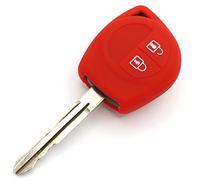 Finest-Folia SUA Coque de e voiture en silicone pour 2 boutons rouge