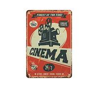 Finest of The Fine Movie Cinema Tin Sign Metal Plaque Art Hanging Iron Painting Retro Home Kitchen Garden Garage Wall Decor 30x20cm