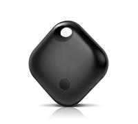 FineTrack Smart Finder Tag Traceur Bluetooth Traceur Bluetooth Compatible avec l'application Google « Find My Device » (Android Uniquement) pour clés,Bagages, Sacs à Dos, Sacs,Noir