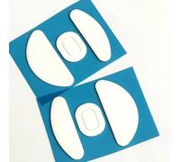 FineUsea Patins de souris à bords arrondis et incurvés compatibles avec Steelseries Aerox 3, Aerox 5, Aerox 9 sans fil, glisse lisse, mise à niveau des souris en PTFE pur